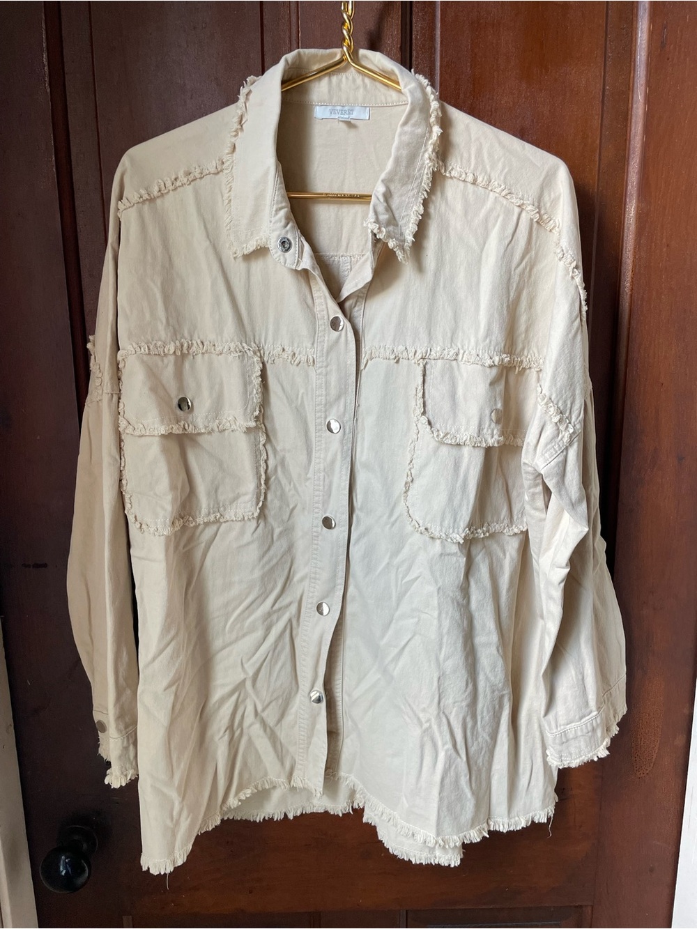 Veveret women's medium oversized jacket